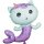 Partydeco Folienballon Gabbys Dollhouse Meerkatze 82cm-1St