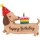 Betallic Folienballon Hund-Dackel Happy Birthday 109cm-1St