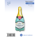 Flexmetal Folienballon Sektflasche 83cm-1St