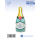 Flexmetal Folienballon Sektflasche 83cm-1St