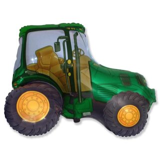 Flexmetal Folienballon Traktor Grün 94cm-1St