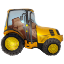 Flexmetal Folienballon Traktor Orange 94cm-1St