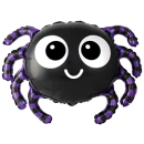 Flexmetal Folienballon Spinne 77cm-1St