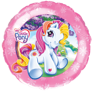 Flexmetal Folienballon My little Pony Rund  ø45cm-1St