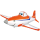 Flexmetal Folienballon Flugzeug Orange 87cm-1St
