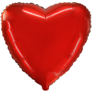 Flexmetal Folienballon Herz Rot Jumbo  ø81cm-1St