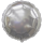 Flexmetal Folienballon Silber ø45cm-1St