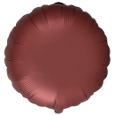 Flexmetal Folienballon Braun-Rotbraun ø45cm-1St