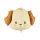Partydeco Folienballon Hundekopf Braun 49cm-1St