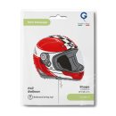 Grabo Folienballon Motorradhelm 38cm-1St