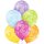Belbal Premium Luftballon -Zahl 2- ø30cm Mix-6St
