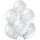 Belbal Premium Luftballon -Zahl 25- ø30cm Silber-6St