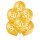 Belbal Premium Luftballon -Zahl 50- ø30cm gold-6St