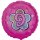 Anagram Folienballon -Zahl 9- Pink prismatic  ø45cm-1St