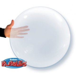 Luftballon Klar Deco Bubble Folie ø61cm