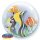 Qualatex Folienballon Fische im Ballon Folie-Bubble ø61cm-1St