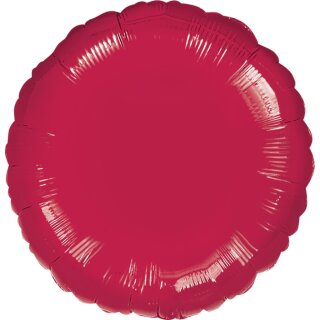 Anagram Folienballon Burgund ø45cm unverpackt-1St