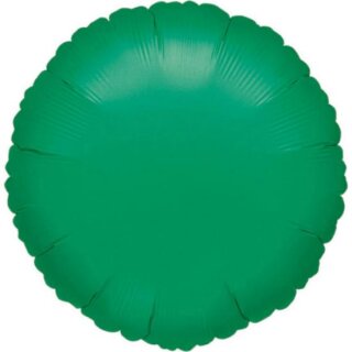 Anagram Folienballon Grün ø45cm unverpackt-1St