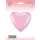 Flexmetal Folienballon Herz Rosa ø45cm unverpackt-1St