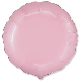 Anagram Folienballon Rosa ø45cm unverpackt-1St