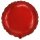 Flexmetal Folienballon Rot ø45cm unverpackt-1St