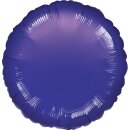 Globos Folienballon Violett ø45cm unverpackt-1St