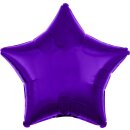 Anagram Folienballon Stern Violett ø45cm...