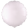 Flexmetal Folienballon Weiß ø45cm unverpackt-1St