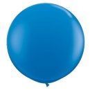 Riesenballon Blau Metallic &oslash;55cm