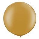 Riesenballon Gold Metallic &oslash;80cm