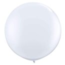 Riesenballon Weiß Pastel ø80cm