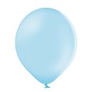 100 Luftballons Blau-Hellblau Pastel &oslash;12,5cm