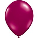 100 Luftballons Burgund Metallic &oslash;29cm