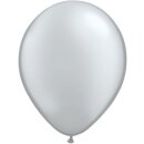 Belbal Premium Luftballon Silber ø30cm Metallic-100St