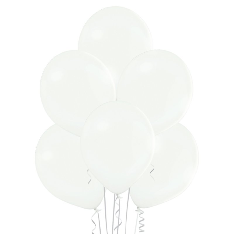 100 weiße Luftballons Ballons weiß 1A Ware Qualität aus der EU 