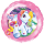 Flexmetal Folienballon My little Pony Rund  ø45cm unverpackt-1St