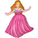 Flexmetal Folienballon Prinzessin 90cm unverpackt-1St