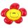 Flexmetal Folienballon Blume Rot 104cm unverpackt-1St