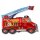Flexmetal Folienballon Feuerwehrauto Katzen 78cm unverpackt-1St