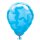 Anagram Folienballon Sterne Blau  ø45cm unverpackt-1St