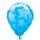 Luftballon Sterne Blau Folie ø45cm