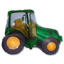 Flexmetal Folienballon Traktor Grün 94cm unverpackt-1St