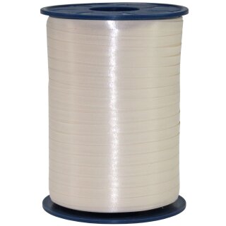 Globos Ballonband Elfenbein-Vanille 5mm x 500m-1Rolle
