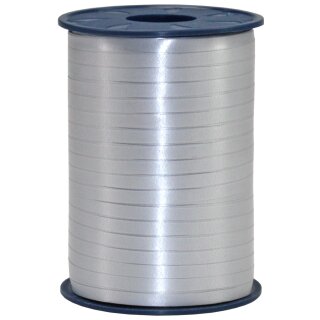 Globos Ballonband Silber 5mm x 500m-1Rolle