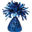 Globos Ballongewicht Puschel Blau 170 g-1St
