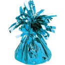 Globos Ballongewicht Puschel Blau-Hellblau 170g-1St