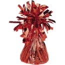 Globos Ballongewicht Puschel Rot 170 g-1St