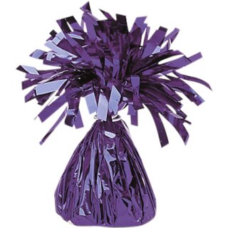 Globos Ballongewicht Puschel Violett 170 g-1St