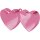 Amscan Ballongewicht Doppelherz Rosa 170g