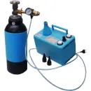 Zibi Profi-Helium-Aufblasautomat mit Manometer für...